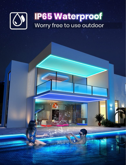 Banda LED RGB Qeno™ 10 Metri (2 role x 5 m)