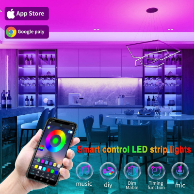 Banda LED RGB Qeno™ 10 Metri (2 role x 5 m)