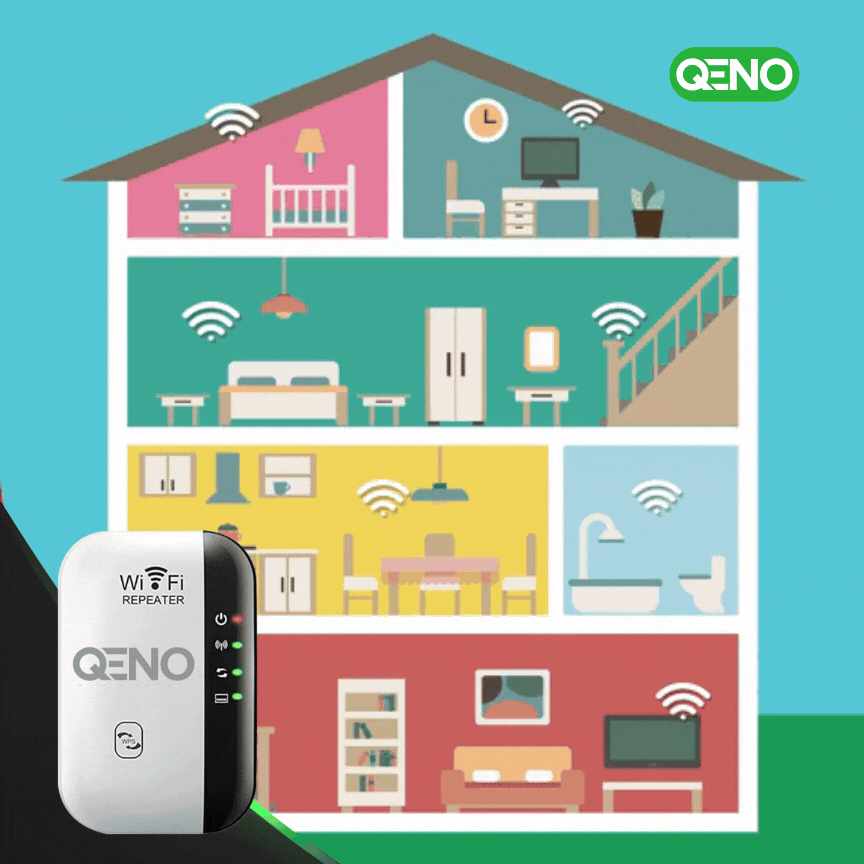 Adaptor Wireless Extender Qeno®