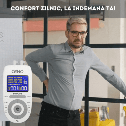 Aparat De Masaj Cu Electrostimulare Pentru Fizioterapie/Electroterapie QENO®