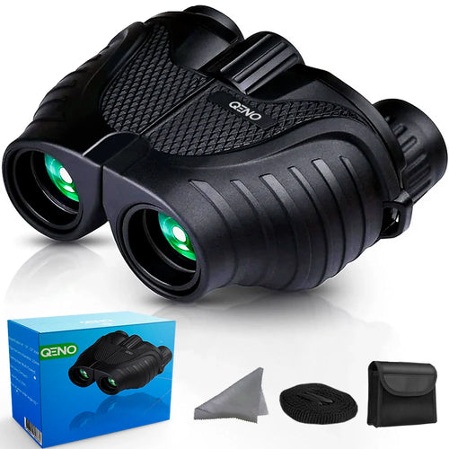 Binoclu 10x25 Qeno®️ Lentile Premium Prism BAK4