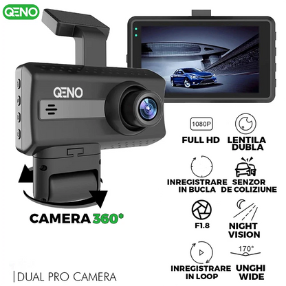 Camera Auto De Bord Qeno® Resigilat