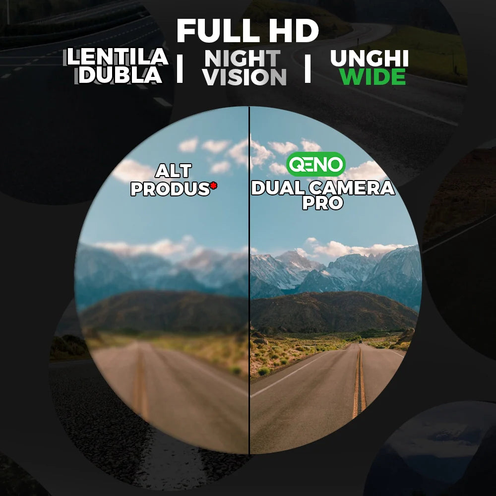 Camera Auto De Bord Qeno® Resigilat