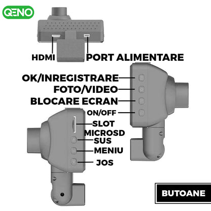 Camera Auto De Bord Qeno® Resigilat