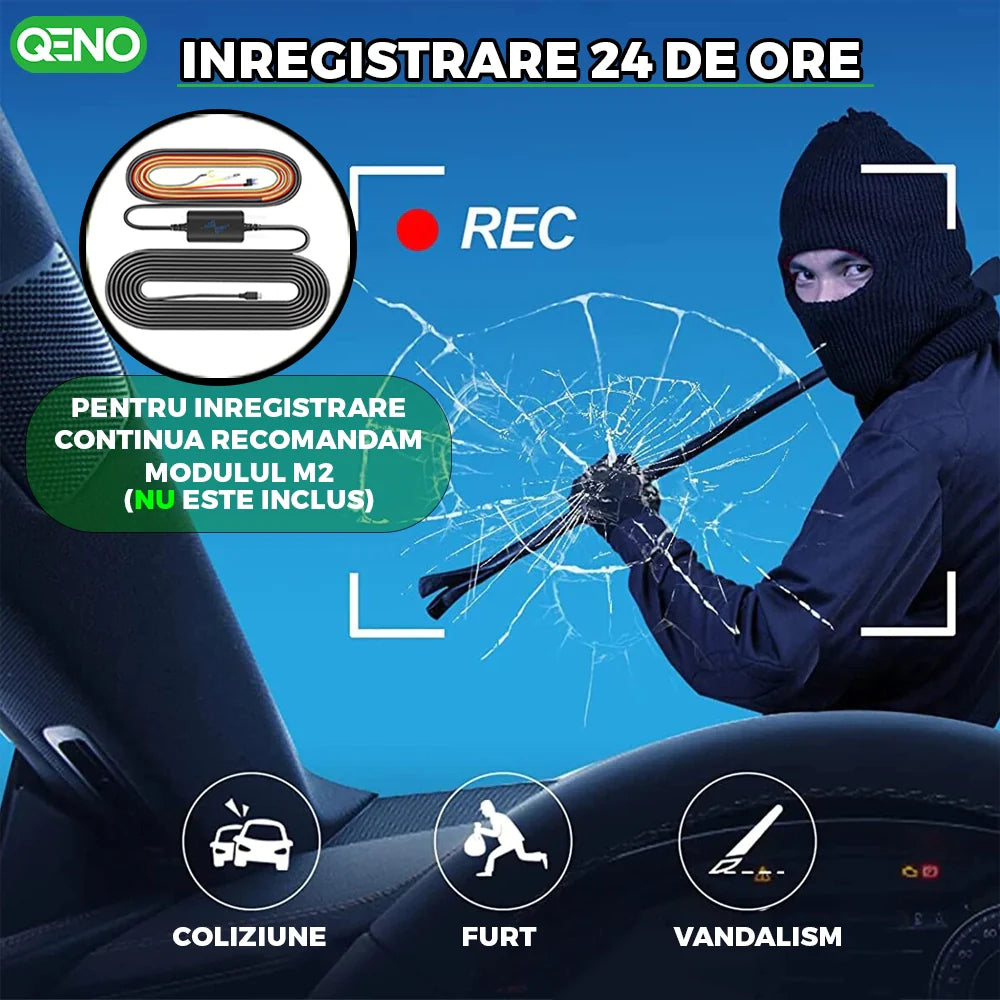 Camera Auto De Bord Qeno® Resigilat