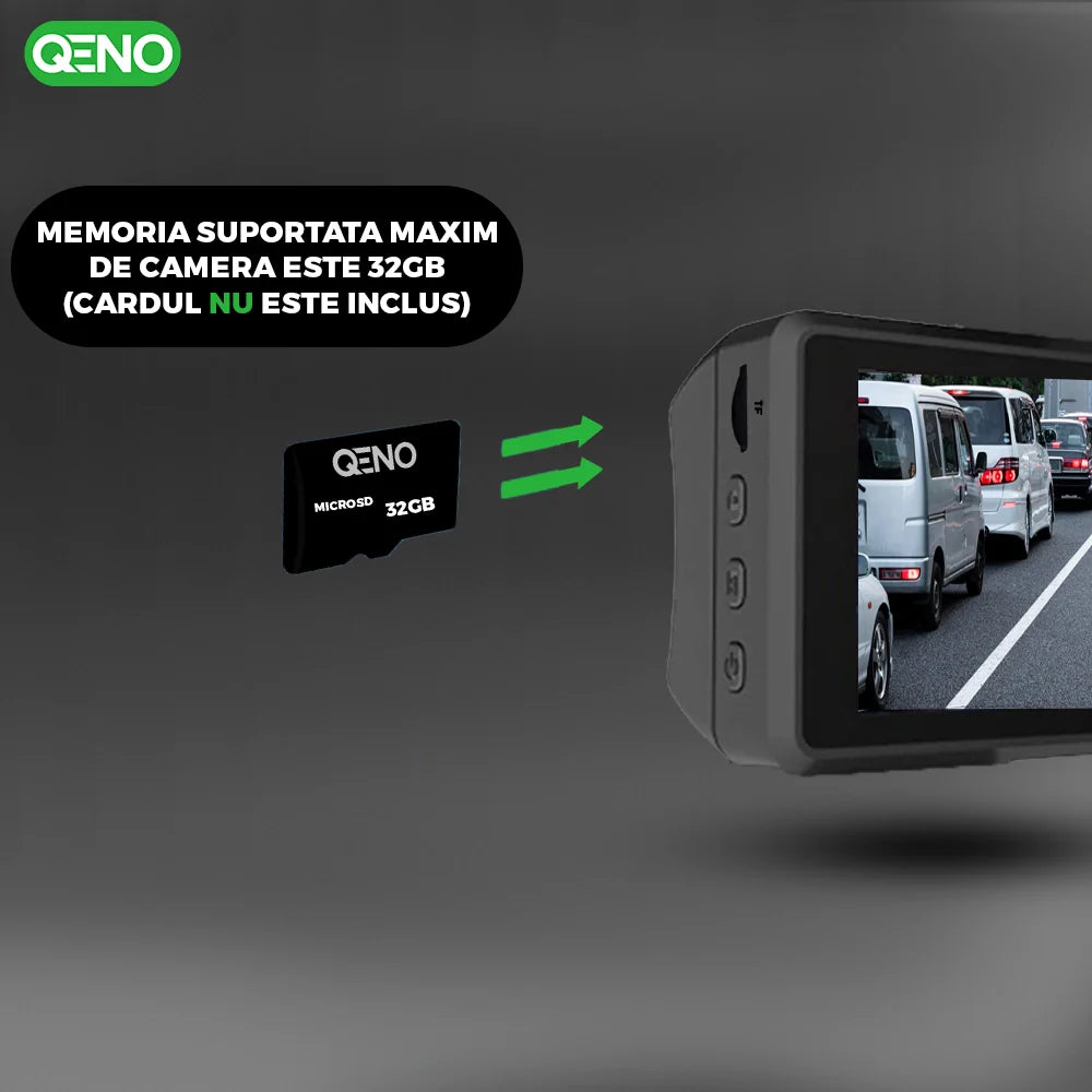 Camera Auto De Bord Qeno® Resigilat