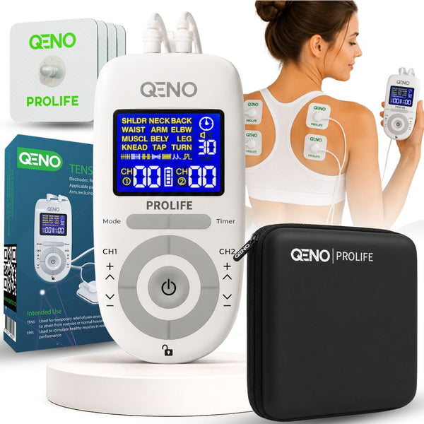 Aparat De Masaj Cu Electrostimulare Pentru Fizioterapie/Electroterapie QENO®